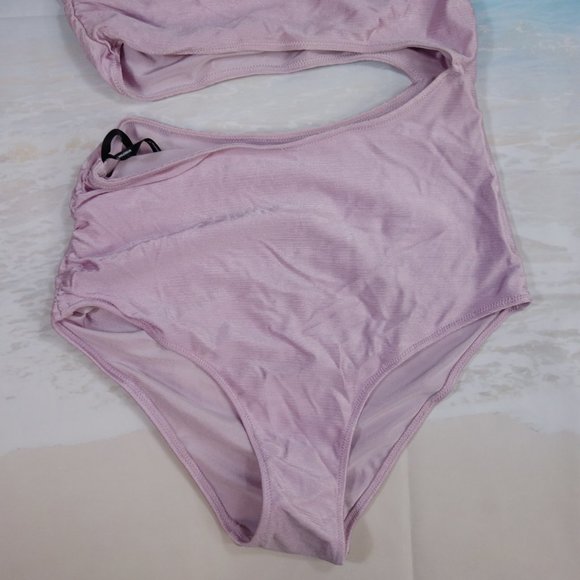 MINKPINK Women's Arabella Asymmetrical One Piece Swimsuit Swimwear Med - L - Picture 5 of 16